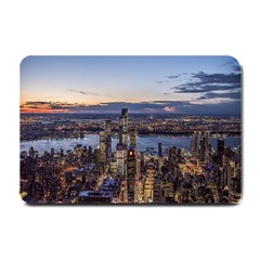 Panoramic City Water Travel Small Doormat  by Simbadda