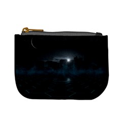 Skyline Night Star Sky Moon Sickle Mini Coin Purses by Simbadda