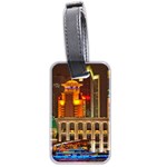 Shanghai Skyline Architecture Luggage Tags (Two Sides) Front