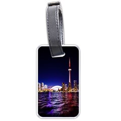 Toronto City Cn Tower Skydome Luggage Tags (two Sides)