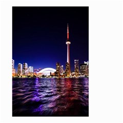 Toronto City Cn Tower Skydome Small Garden Flag (two Sides) by Simbadda