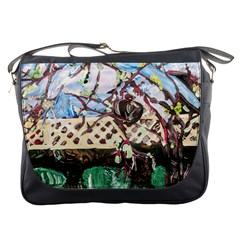 Blooming Tree 2 Messenger Bags by bestdesignintheworld