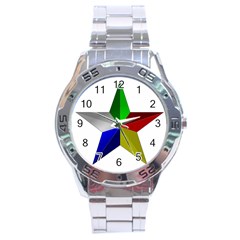 Druze Star Stainless Steel Analogue Watch by abbeyz71