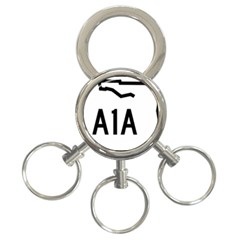 Florida State Road A1a 3-ring Key Chains by abbeyz71