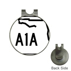 Florida State Road A1a Hat Clips With Golf Markers by abbeyz71