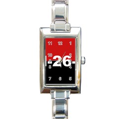 The 26th Of July Movement Flag Rectangle Italian Charm Watch by abbeyz71