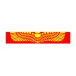 Aramean Syriac Flag Flano Scarf (Mini) Back