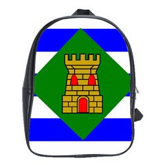 Flag Of Vieques School Bag (xl)