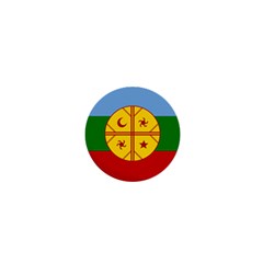 Flag Of The Mapuche People 1  Mini Buttons by abbeyz71