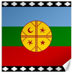 Flag Of The Mapuche People Canvas 16  X 16   by abbeyz71