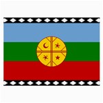 Flag of the Mapuche People Large Glasses Cloth (2-Side) Back