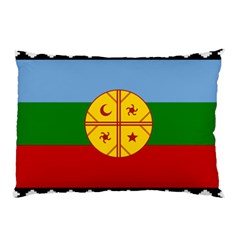 Flag Of The Mapuche People Pillow Case