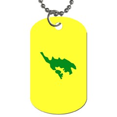 Flag Of Culebra Dog Tag (two Sides) by abbeyz71