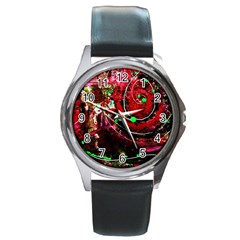 Bloody Coffee 5 Round Metal Watch by bestdesignintheworld