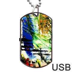 Alaska Industrial Landscape Dog Tag Usb Flash (one Side) by bestdesignintheworld