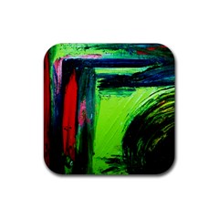 Abandoned Mine 6 Rubber Coaster (square)  by bestdesignintheworld