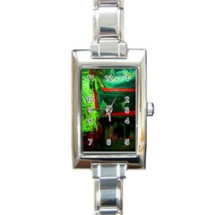 Abandoned Mine 4 Rectangle Italian Charm Watch by bestdesignintheworld