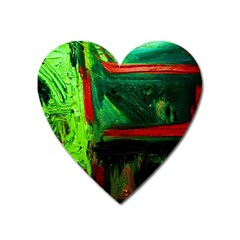 Abandoned Mine 4 Heart Magnet by bestdesignintheworld