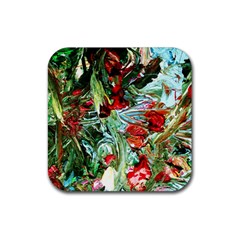 Eden Garden 10 Rubber Coaster (square)  by bestdesignintheworld