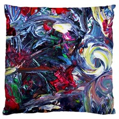 Eden Garden 9 Large Cushion Case (one Side) by bestdesignintheworld