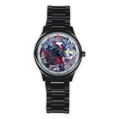 Eden Garden 9 Stainless Steel Round Watch by bestdesignintheworld