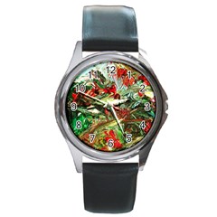 Eden Garden 8 Round Metal Watch by bestdesignintheworld