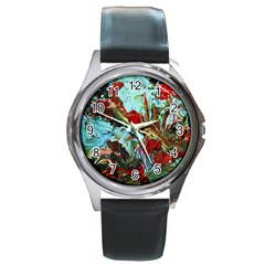 Eden Garden 7 Round Metal Watch by bestdesignintheworld