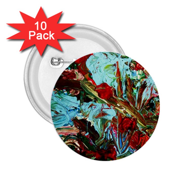 Eden Garden 7 2.25  Buttons (10 pack) 