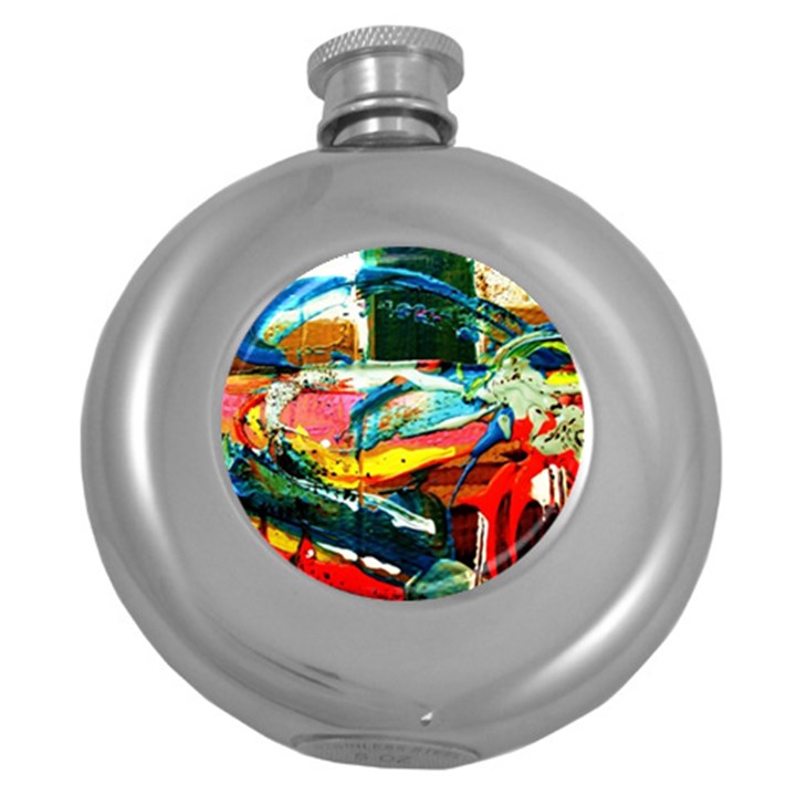 Aerobus Round Hip Flask (5 oz)