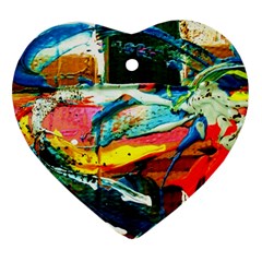 Aerobus Heart Ornament (two Sides) by bestdesignintheworld