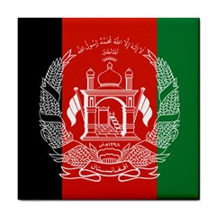 Flag Of Afghanistan Tile Coasters by abbeyz71