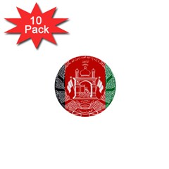 Flag Of Afghanistan 1  Mini Buttons (10 Pack)  by abbeyz71