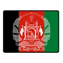 Flag Of Afghanistan Fleece Blanket (small) by abbeyz71