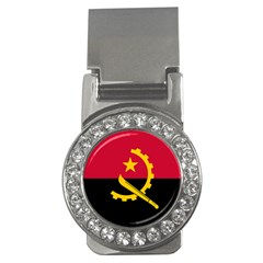 Flag Of Angola Money Clips (cz)  by abbeyz71