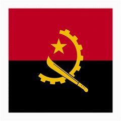 Flag Of Angola Medium Glasses Cloth by abbeyz71