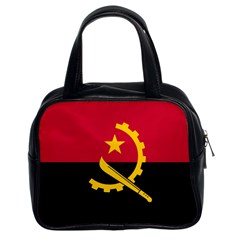 Flag Of Angola Classic Handbags (2 Sides) by abbeyz71