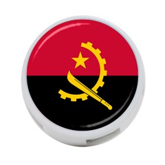 Flag Of Angola 4-port Usb Hub (one Side) by abbeyz71