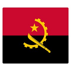 Flag Of Angola Double Sided Flano Blanket (small)  by abbeyz71