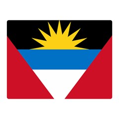 Flag Of Antigua & Barbuda Double Sided Flano Blanket (mini)  by abbeyz71