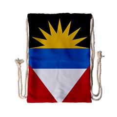 Flag Of Antigua & Barbuda Drawstring Bag (small) by abbeyz71