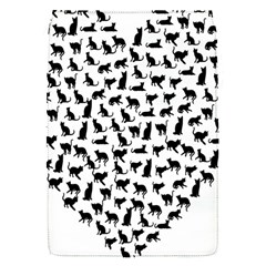 Heart Love Cats Kitten Kitty Flap Covers (s)  by Simbadda