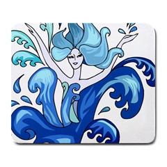 Abstract Colourful Comic Characters Large Mousepads