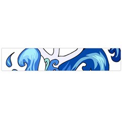 Abstract Colourful Comic Characters Large Flano Scarf 