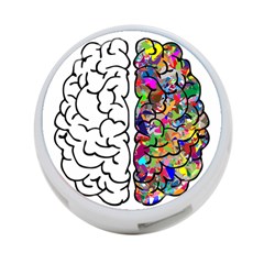 Brain Mind Anatomy 4-port Usb Hub (one Side) by Simbadda