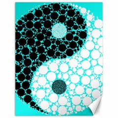 Yin Yang Eastern Asian Philosophy Canvas 12  X 16   by Simbadda