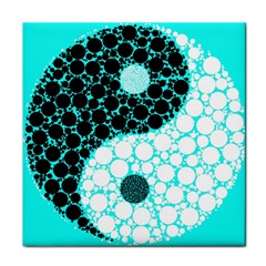 Yin Yang Eastern Asian Philosophy Face Towel by Simbadda