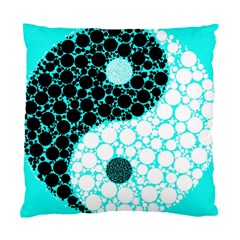 Yin Yang Eastern Asian Philosophy Standard Cushion Case (one Side) by Simbadda