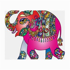 Elephant Pachyderm Animal Small Glasses Cloth (2-side) by Simbadda