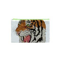 Tiger Tiger Png Lion Animal Cosmetic Bag (xs) by Simbadda