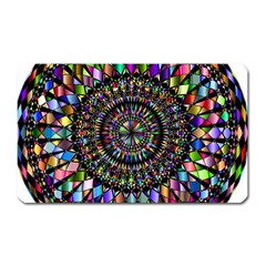 Mandala Decorative Ornamental Magnet (rectangular) by Simbadda